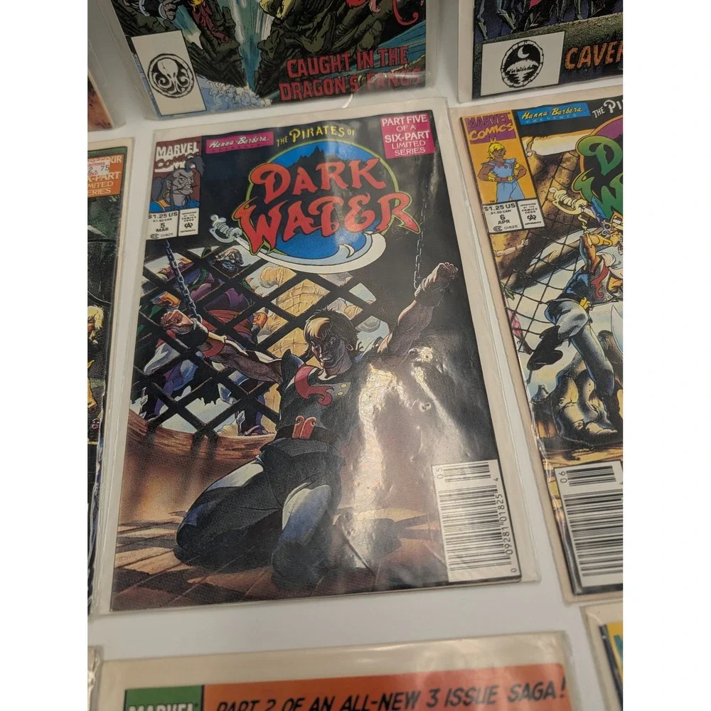 Pirates of Dark Water‎ Marvel Comics Lot Issues 1 2 3 4 5 6 7 8 9 Hanna-Barbera